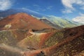 Volcano craters Royalty Free Stock Photo