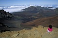 Volcano creater Royalty Free Stock Photo