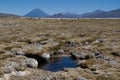 Volcano El Misti and volcano Nevado Chachani