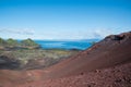 Volcano Eldfell on island of Heimaey in Vestmannaeyjar in Iceland