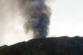 Volcano etna eruption