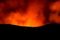 Volcano Etna eruption Royalty Free Stock Photo