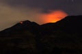 Volcano Etna eruption Royalty Free Stock Photo