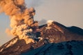 Volcano Etna eruption Royalty Free Stock Photo