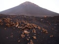 Volcano Fogo 2 Royalty Free Stock Photo