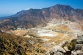 Volcano on Nisyros, Greece Royalty Free Stock Photo