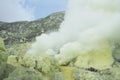 Volcano - Kawah Ijen - East Java Royalty Free Stock Photo