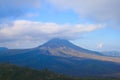 Volcano Kintamani on Bali Royalty Free Stock Photo