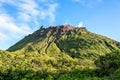 Volcano La SoufriÃÂ¨re! Royalty Free Stock Photo