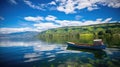 volcano lake toba