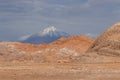 Volcano Lascar Atacama Desert Chile Royalty Free Stock Photo