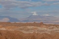 Volcano Lascar Atacama Desert Chile Royalty Free Stock Photo