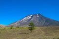 Volcano Lonquimay in Chile Royalty Free Stock Photo