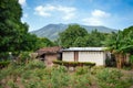 Volcano Maderas on the Ometepe Island in Nicaragua Royalty Free Stock Photo