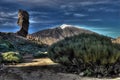 Volcano mountain el Teide Royalty Free Stock Photo