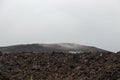 Volcano National Park on Hawaii Black Rock Steam