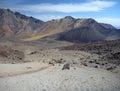 Volcano nevado chachani above arequipa Royalty Free Stock Photo