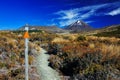 Volcano Ngauruhoe - Tongariro NP Royalty Free Stock Photo