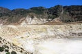 Volcano on Nisiros island Royalty Free Stock Photo