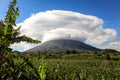 Volcano on the Ometepe Island, Nicaragua Royalty Free Stock Photo