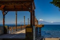 Volcano Osorno from the Pier in Frutillar