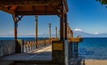 Volcano Osorno from the Pier in Frutillar