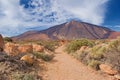 Volcano Pico del Teide, Tenerife Canary Islands, Spain Royalty Free Stock Photo