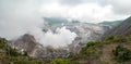 Volcano Poas in the near of San Jose Royalty Free Stock Photo