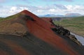 The volcano Raudholar Royalty Free Stock Photo