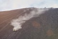 Volcano sand boarding activity