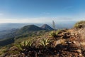 Volcano Santa Ana Crater Lake in El Salvador Royalty Free Stock Photo