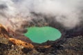 Volcano Santa Ana Crater Lake in El Salvador Royalty Free Stock Photo