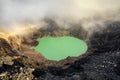 Volcano Santa Ana Crater Lake in El Salvador Royalty Free Stock Photo