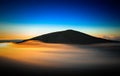 Volcano sunrise. Royalty Free Stock Photo