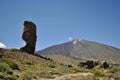 Volcano to Teide,Finger of God Royalty Free Stock Photo