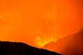 Volcano Yasur Eruption Royalty Free Stock Photo