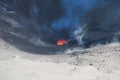 Volcano Yasur Eruption Royalty Free Stock Photo