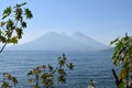 Volcanoes at the Atitlan Lake in Guatemala
