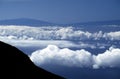 Volcanoes and clouds