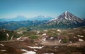 Volcanoes of Kamchatka on the palm of your hand