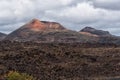 Volcanoes, Lanzarote, Spain Royalty Free Stock Photo