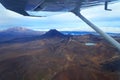 Volcanoes in Tongariro National Park, New Zealand Royalty Free Stock Photo