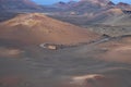 Volcanos on Lanzarote, Canary Islands. Royalty Free Stock Photo