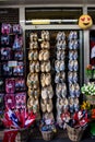 Souvenirs shop in  Volendam, The Netherlands Royalty Free Stock Photo