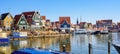 Volendam town on Markermeer Lake, Netherlands Royalty Free Stock Photo