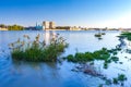 The Volga River, Astrakhan Royalty Free Stock Photo