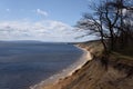 Volga river. Kuibyshev reservoir. Russia.