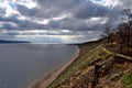 Volga river. Kuibyshev reservoir. Russia.