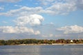 The Volga river panorama in Yaroslavl, Russia.