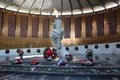 Volgograd. Eternal flame in honor of the heroes of the Battle of Stalingrad.